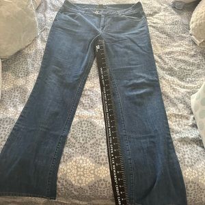 Banana Republic like new wide leg jeans size 14
